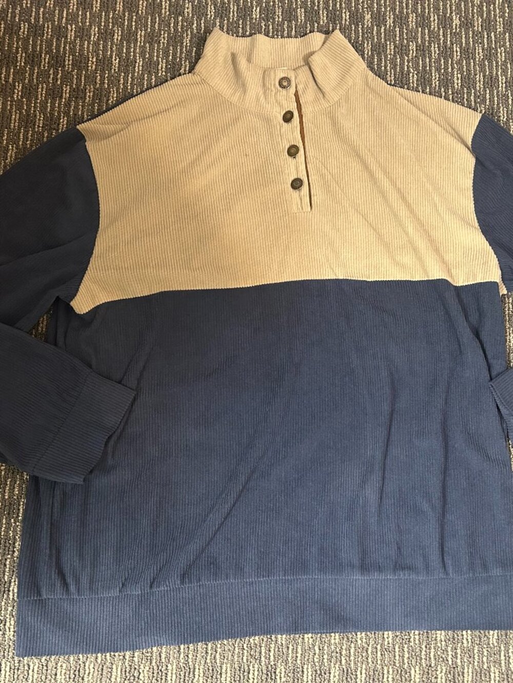 Men’s Retro Stand-Collar Sweatshirt